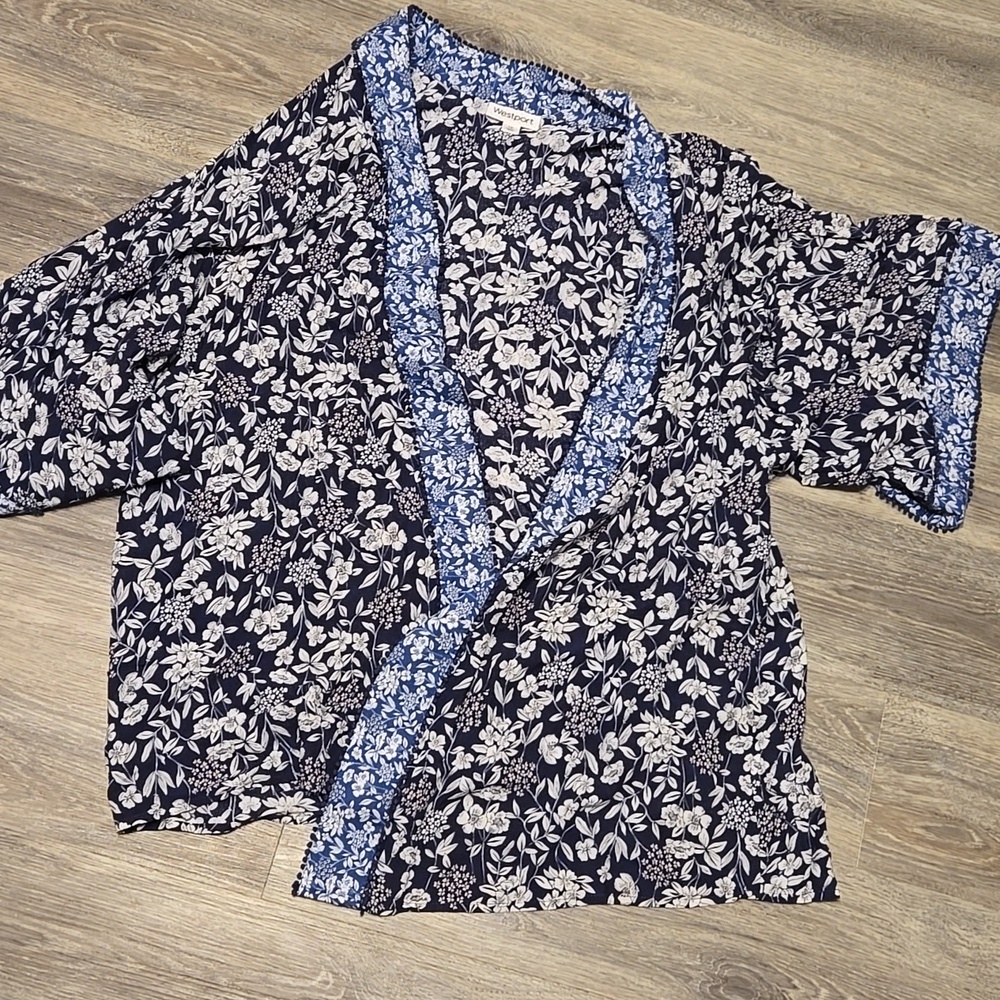 Westport floral kimono sz 1X